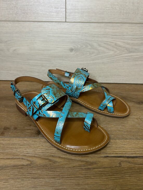 Patricia Nash Shoes - Patricia Nash Fidella Turquoise Sandals 7